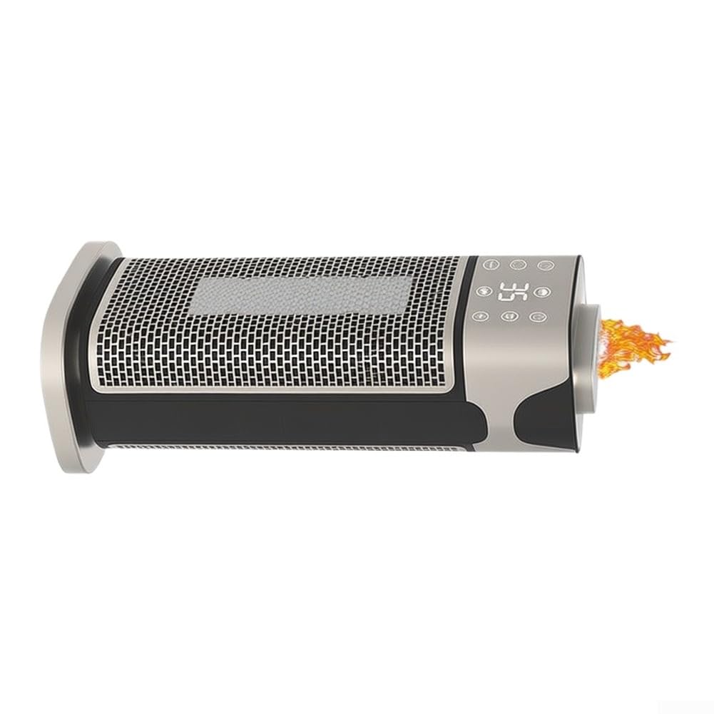 pour chauffage Ventilateur 2000W avec Humidificateur Intégré(Sliver EU)