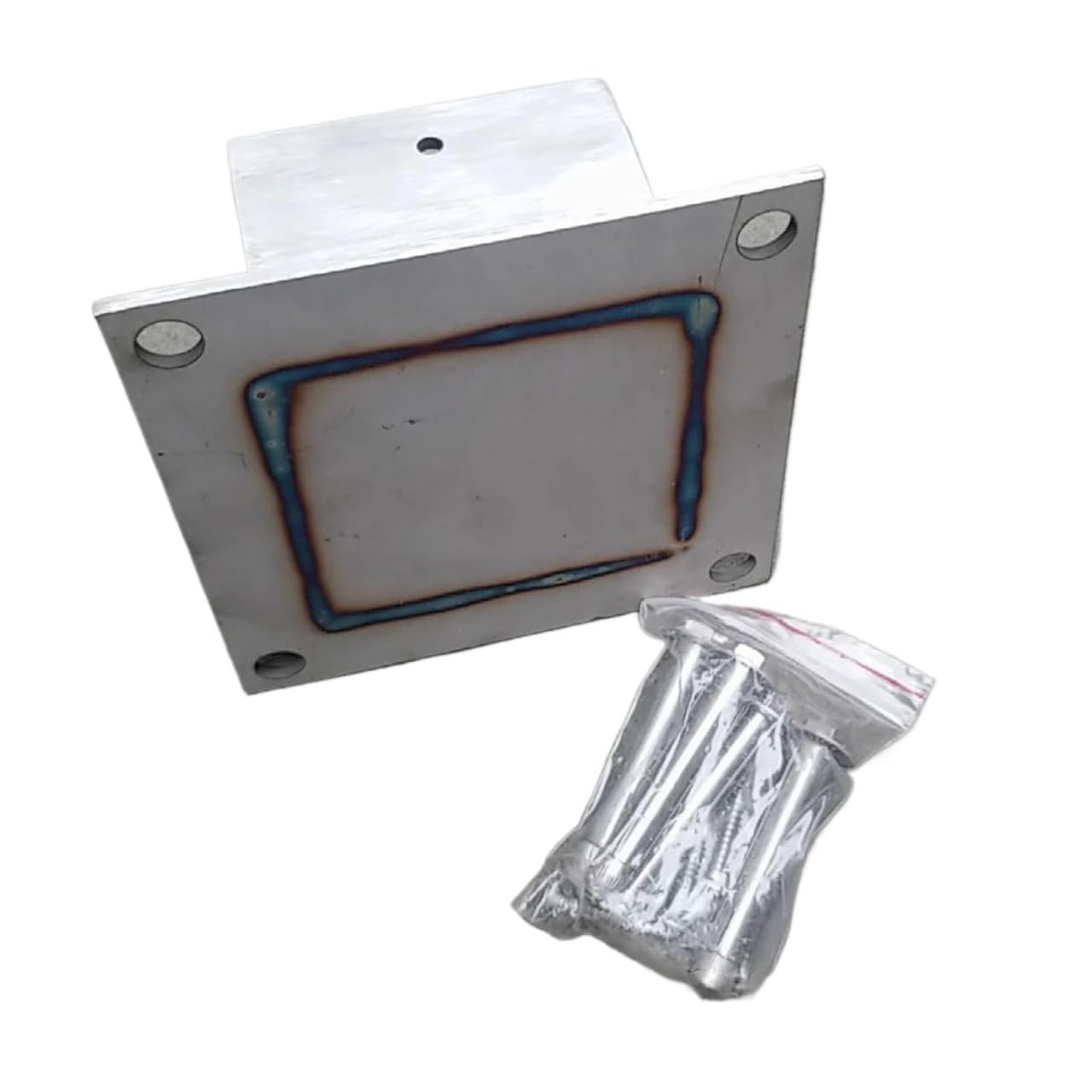 Supports de poteau en acier inoxydable pour ancrage robuste sur béton