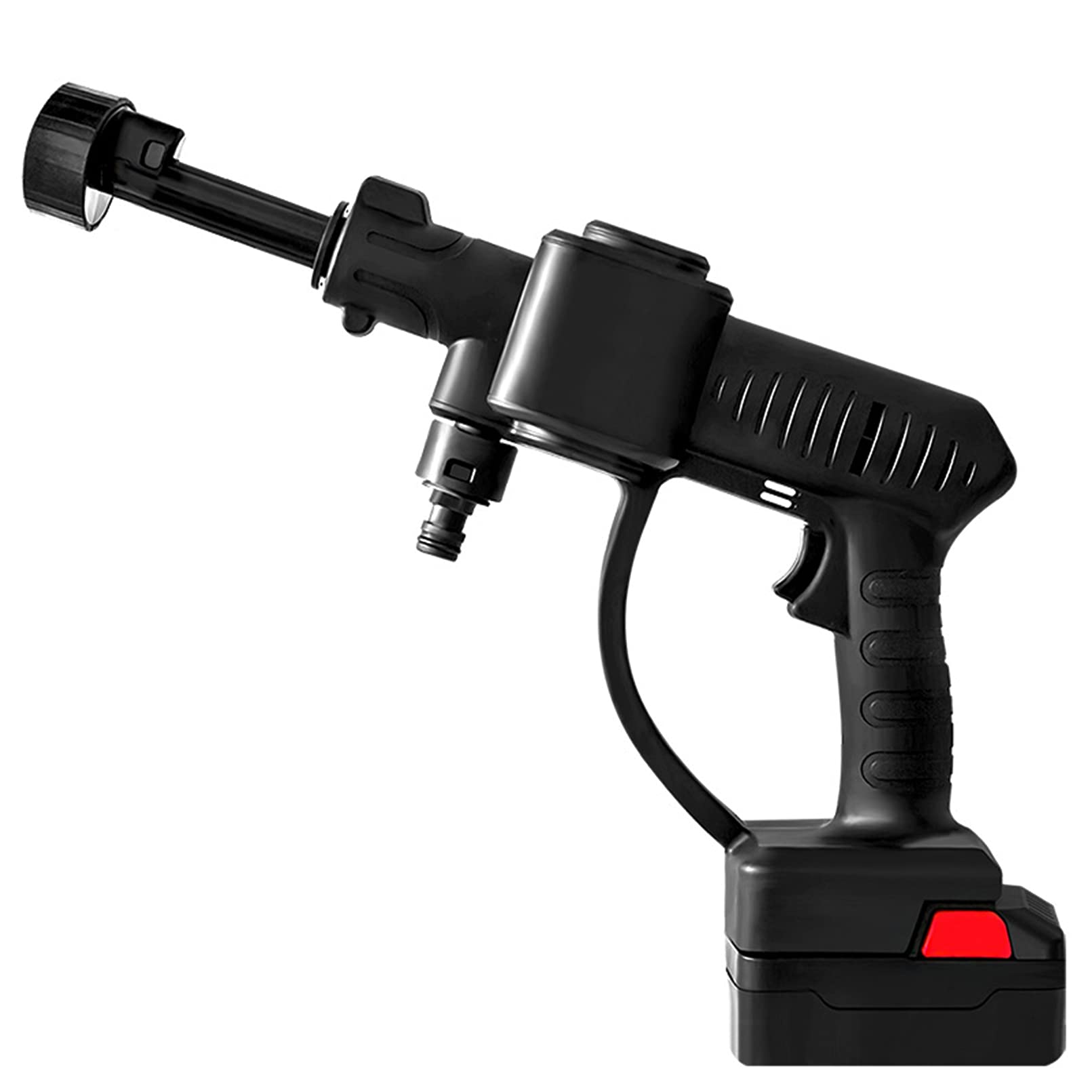 Nettoyeur haute pression sans fil avec batterie et tuyau de 5m pour jardin