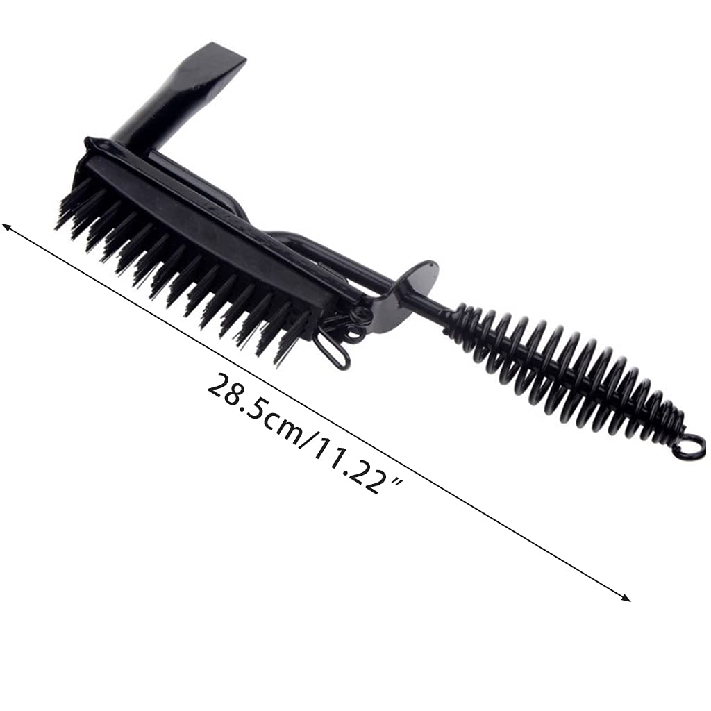 Martillo de escoria con cepillo de soldadura de alambre utilizado para eliminar residuos de óxido de pintura y soldadura de pulido, herramientas de limpieza de soldadura portátiles duraderas