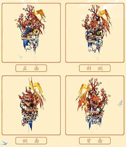 【誰でも楽しめるDIY手作り】新しい金属立体パズル 3 Dモデル アイデアの置物 3 D立体パズル 高難度減圧 プレゼント 家族で一