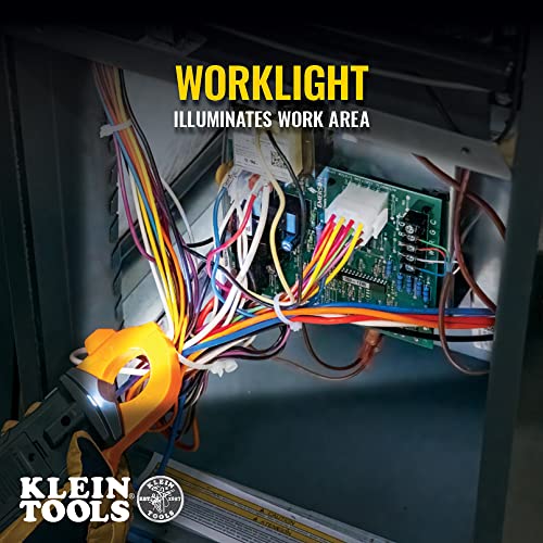 Klein Tools CL445 HVAC Clamp Meter, Auto-Ranging TRMS, NCVT, Measures Voltage, Current, Temperature, Micro Amps, InRush and More by KLEIN TOOLS - Image 3