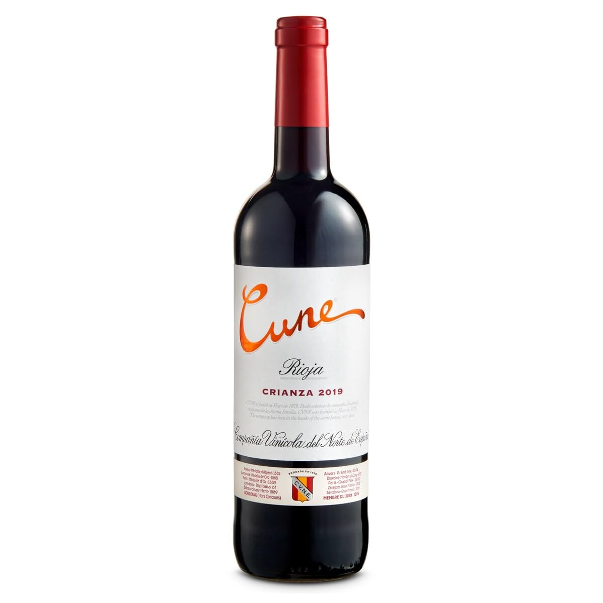 Cune Vino Tinto Crianza DO Rioja Botella, 75cl