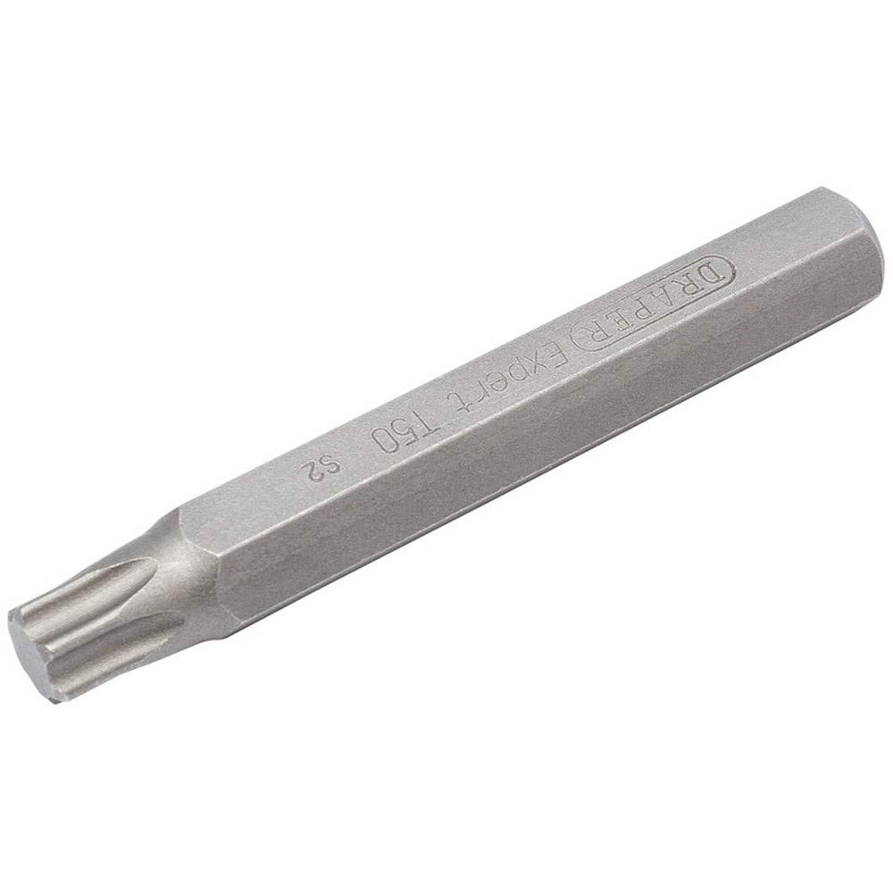 Draper 33365 TX-Star T50 Insert Bits for Mechanic’s Bit Sets, 75 mm Length
