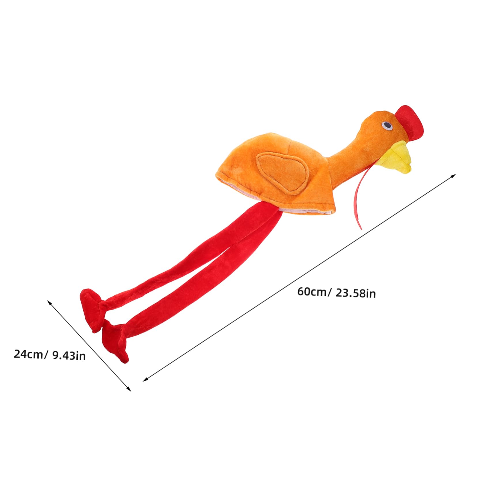 FRCOLOR Diy Turkey Headband Turkey Bucket Hat Thanksgiving Party Favor Supply for Boys and Girls