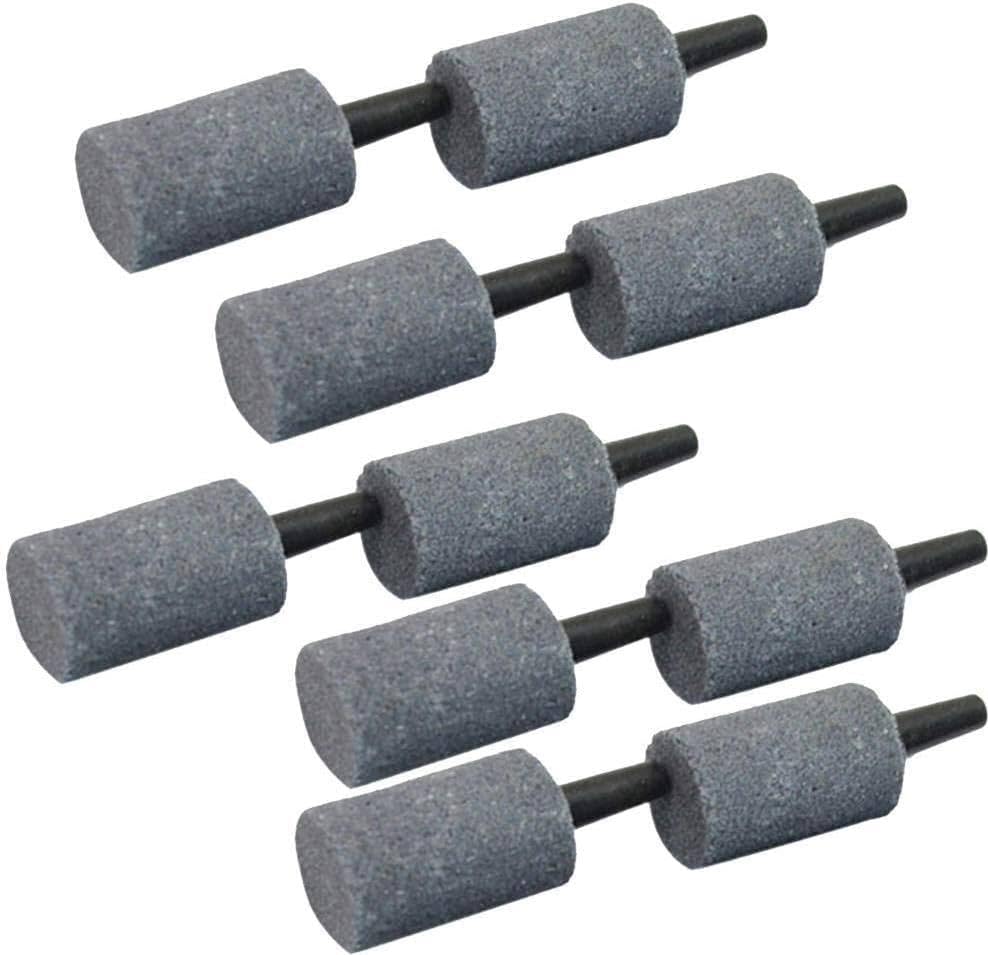 Miniatura 2 de Bomba de tanque de peces de acuario, placa de oxígeno hidropónico, bomba de aire, aireador de piedra de burbujas, piedra de aire, piedra de burbujas