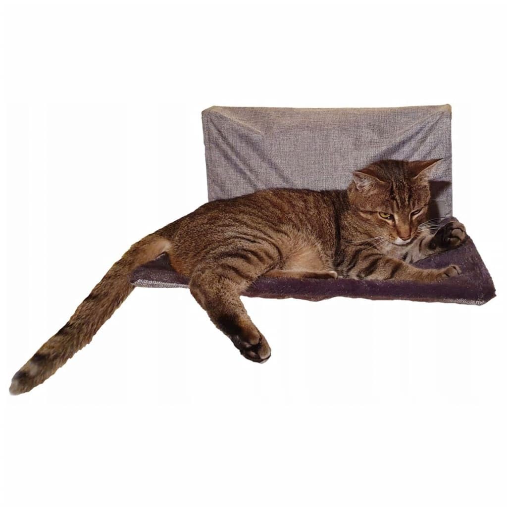 Eventerde Kattenschommelbed, kattenschommel, hangmat, boho, kattenschommel, hangmat, kattenslaapbed met haak en afneembaar kussen voor tuin, terras, balkon, woonkamer