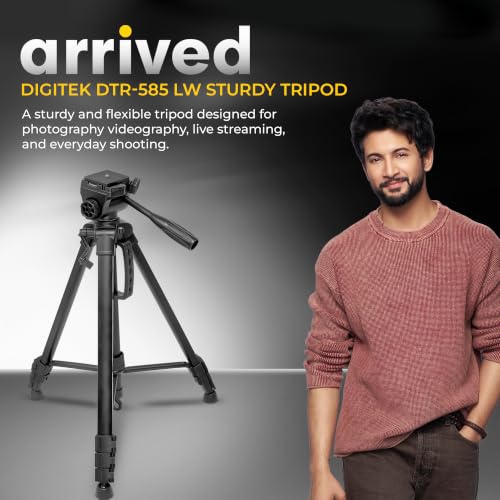Digitek DTR-585 LW Heavy Duty Tripod Stand 1800mm - Image 3