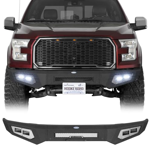 Hooke Road Full-Width Front Bumper for Ford F-150 2015-2017 (Excl Raptor)