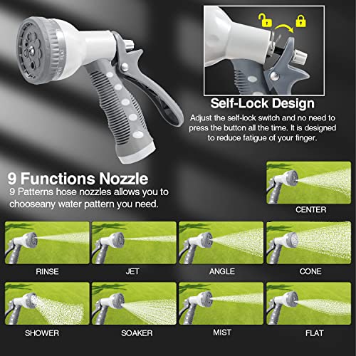 ️Izrielar Schlauchtrommel 20m+2m mit Handbrause Gartenschlauch