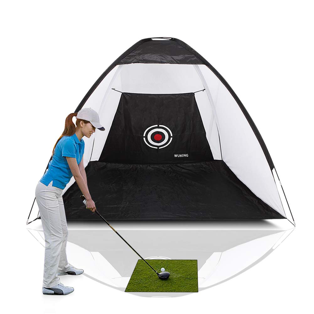 Golf Net - for Backyard Practice Chipping, Driving, Hitting Balls, Heavy-Duty Target for Testing Range, Swing, and Clubs, Beginner, Professional Golfing Accessories