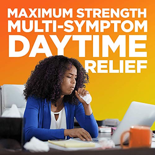 Amazon Basic Care Daytime Severe Cold & Flu Relief Caplets, Multi-Symptom Relief for Headache, Fever, Sore Throat, Chest & Nasal Congestion, Vapor Ice, 24 Count - image 6