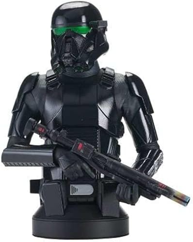 Diamond Select Toys Star Wars: The Mandalorian: Death Trooper - Busto de resina a escala 1:6, multicolor