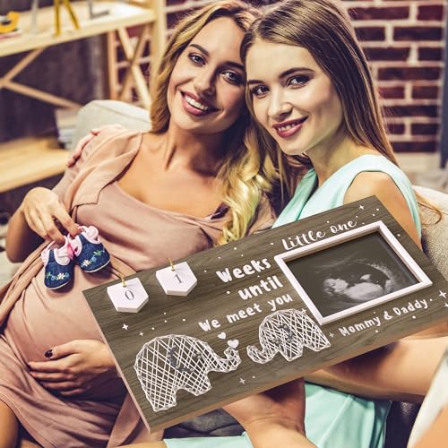 Baby-Sonogram-Picture-Frame-Countdown-Weeks-Standard-4×3-Ultrasound-Photo-Pregnancy-Announcements-Ideas-Gender-Reveal-Baby-Shower-Gift-New-Mom-Expecting-Parents-to-Be-Keepsake-Gifts Baby Sonogram Picture Frame Countdown Weeks Standard 4×3 Ultrasound Photo Pregnancy Announcements Ideas Gender Reveal Baby Shower Gift New Mom Expecting Parents to Be Keepsake Gifts
