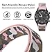 Imagen de WOCCI 16mm Ajustable Nylon Correa de Reloj para Hombre y Mujer