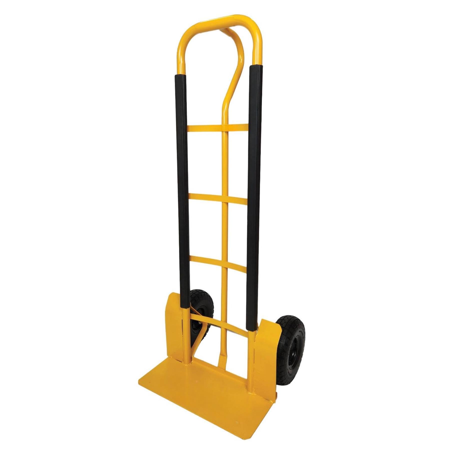 B&Q -  Move-It Heavy Duty Sack Truck 350Kg P-Handle Solid Puncture Proof Tyres Steel Barrow