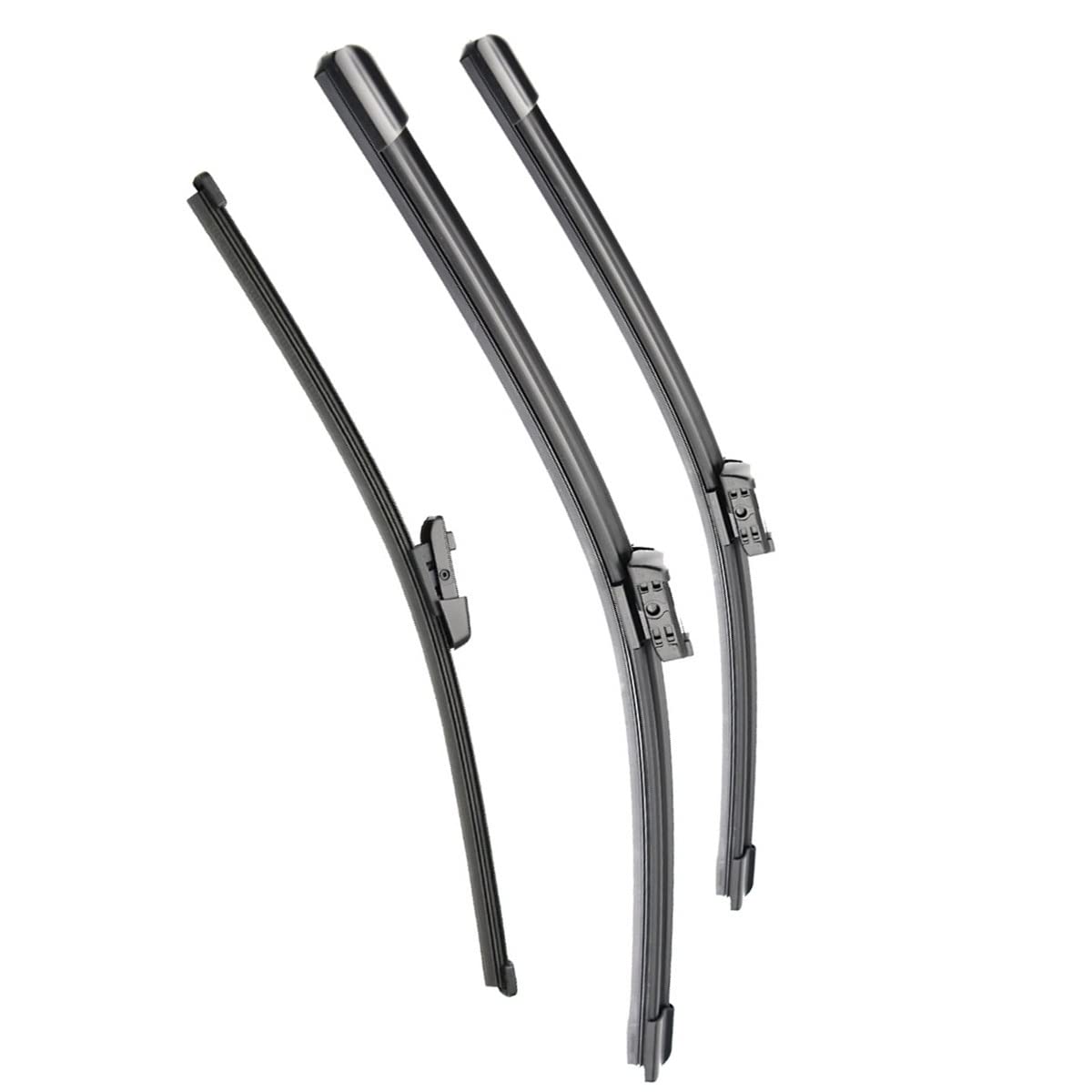 3 Pz/set Anteriore Posteriore Tergicristallo Spazzole Tergicristallo Accessori Tergicristallo 26 "21" 14" Per VW Per Tiguan MK2 2017 2018 2019 2020 Parabrezza