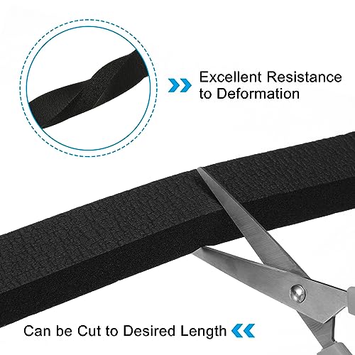 Bande d'étanchéité mousse noire 1,9 cm haute densité de qualité durable - 5