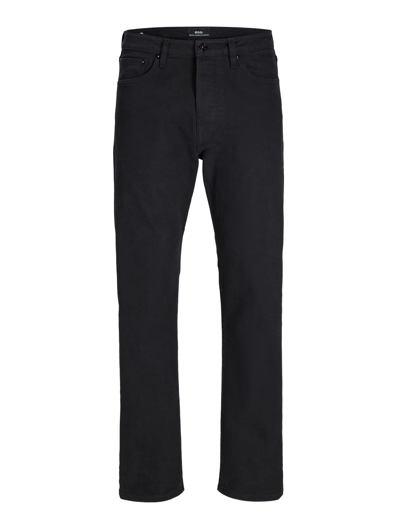JACK & JONES Rddrelaxed Royal Selvedge Re 330 Noos, Black Denim, 32 W/32 L