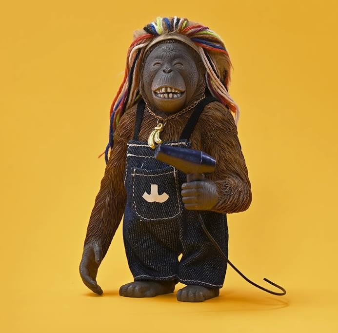 Amazon.co.jp: JXK 1/6 ボルネオ オランウータン 動物 置物 可動