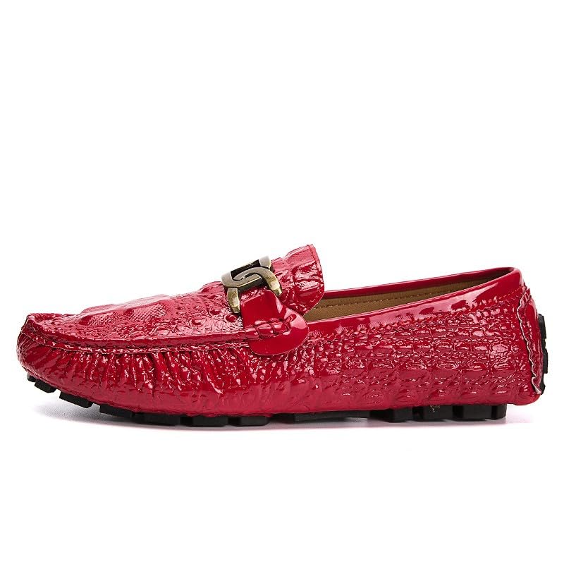 Santimon Mens Casual Leather Penny Loafers Slip on Moccasins Shoes Lightweight Driving Boat Shoes2