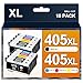 Produktbild 405XL Multipack 405 XL Patronen 405 Kompatibel für Epson 405 XL Druckerpatronen 405 für Epson Workforce Pro WF-4820 Patronen für WF 3820 Druckerpatronen WF 4820 WF 3820 WF 3825 (10er-Pack)
