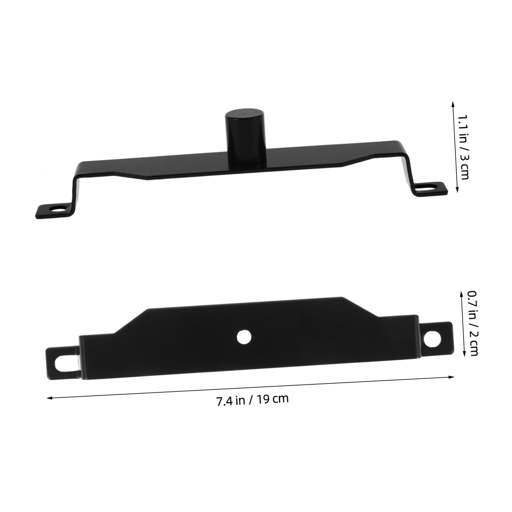 PartyKindom Motorcycle Seat Brackets Metal Bracket for Motorbike Strong Durable Easy Installation