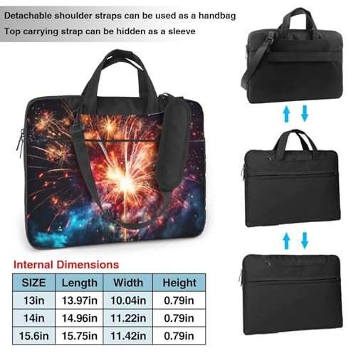 Funda para portátil con diseño Explosión Firework 13 pulgadas miniatura 4