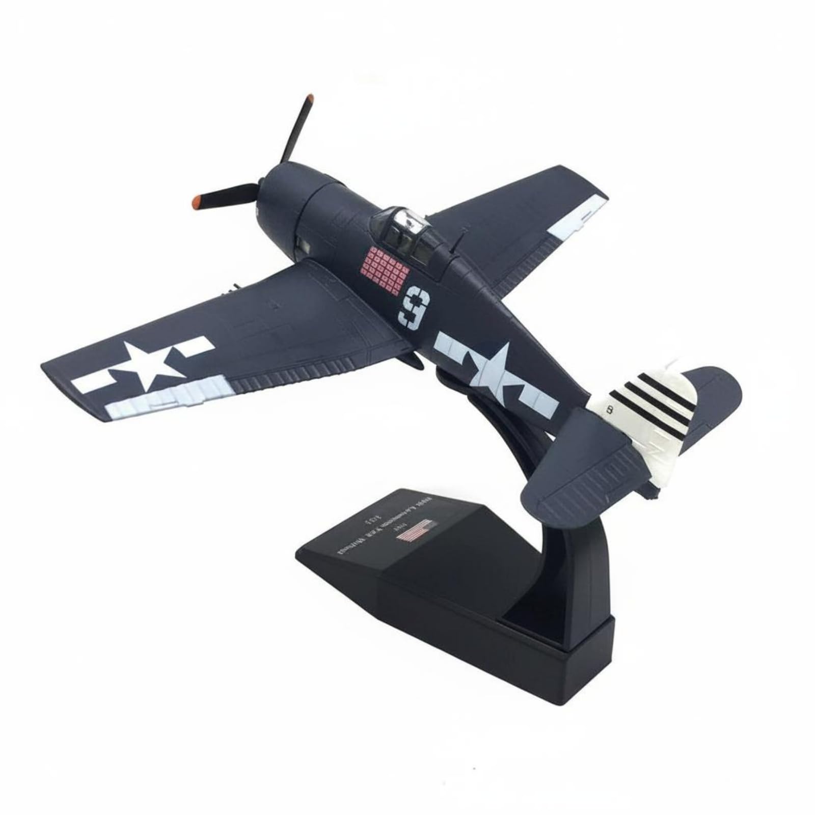 Amagogo Aereo Modello Aeronautico Riproduzione Aeroplano Collezione Lega con Dettagli Storici Display con Supporto Adatto per Ufficio Salotto Vetrina
