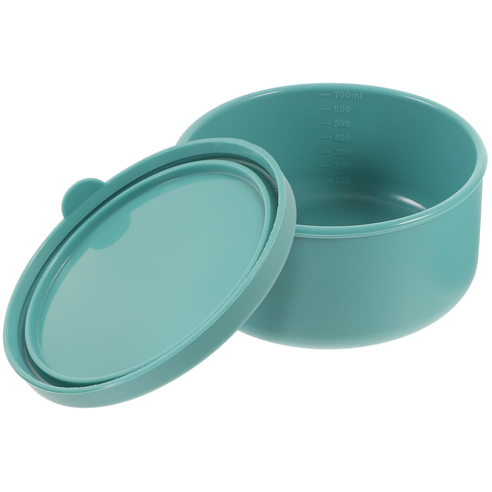 CONGARTENO Silicone Pizza Dough Proofing Box Reusable Dough Proofing Bowl Compact Proofing Container Essential Kitchen Gadgets Airtight Lid 700ml