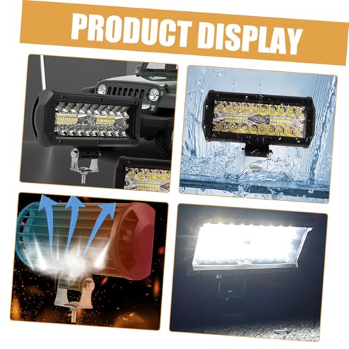 VALICLUD Luz LED de Trabajo para Coche Leds Foco Off Road Potente para Retrofitting Luz Frontal y Techo Iluminación Versátil para Vehículos