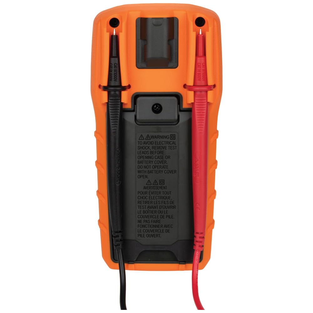 Klein Tools MM320KIT - Kit de prueba eléctrica de multímetro digital, probador de voltaje sin contacto, probador de receptáculo, funda de transporte y baterías