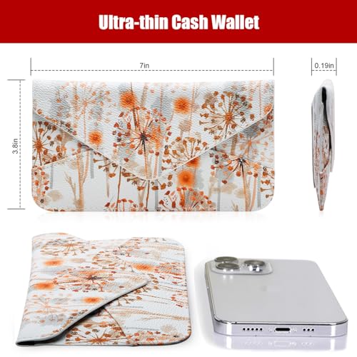 Image of XEYOU Women's Card Wallet Envelope Style Credit Card Holder Cute Cash Wallet for Ladies