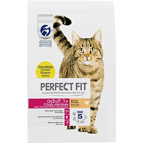 Perfect Fit  Pienso Adult 1 + AU pollo para gato stérilisé  2,8 kg