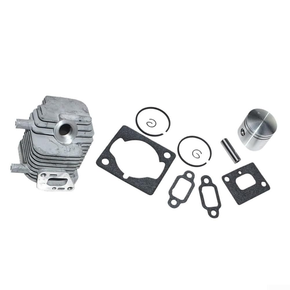 Cylindre et kit compatibles avec Echo SRM-1500 SRM-2300 PB-1000 LHS-3000 TC-2100, kit de reconstruction de moteur en métal avec joints pour réparation d'équipement électrique extérieur