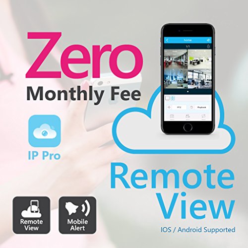 (2022 Upgraded Ver.) [8Ch] Crystal Vision Cvt9608E-3010W All-In-One True Hd Wireless Surveillance System Nvr Cctv W/ 2Tb Hdd, Built-In Monitor & Router, Camera Auto Pair #TOP2