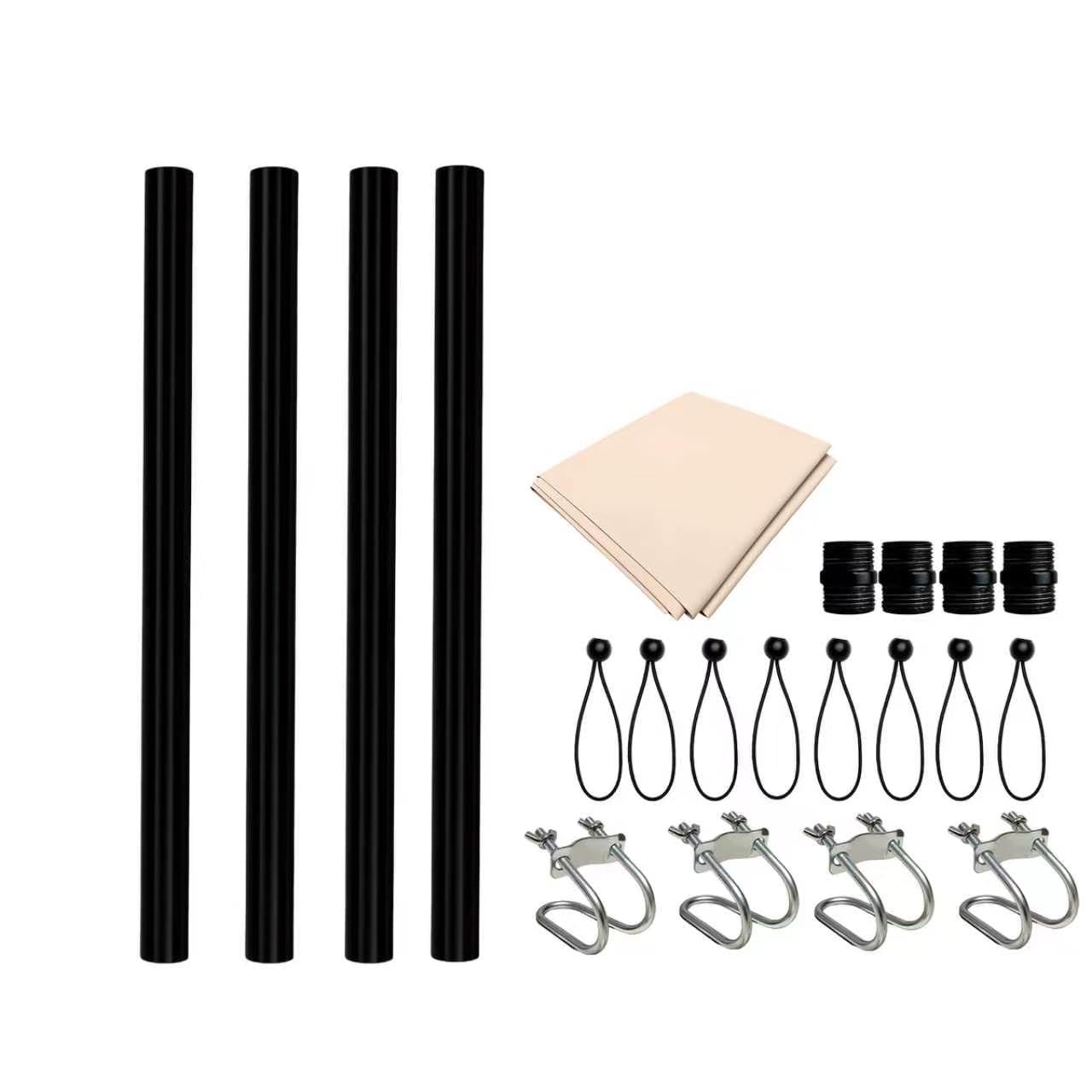 Photo 1 of 2 Pack Canopy Tent Rail Bars (10.5 FT)