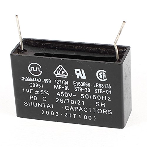 Condensateur CBB61 1uF pour résoudre la panne de démarrage d'un ventilateur lent