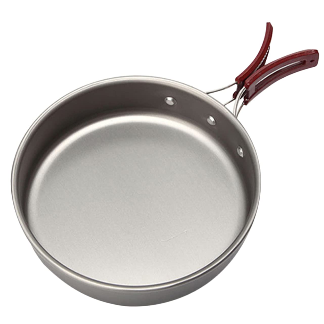 STOBAZA Professional Camping Pan Non Stick Frying Accessory for Outdoor Cooking Lightweight Skillet for Omelets Steaks and Pancakes for Camping