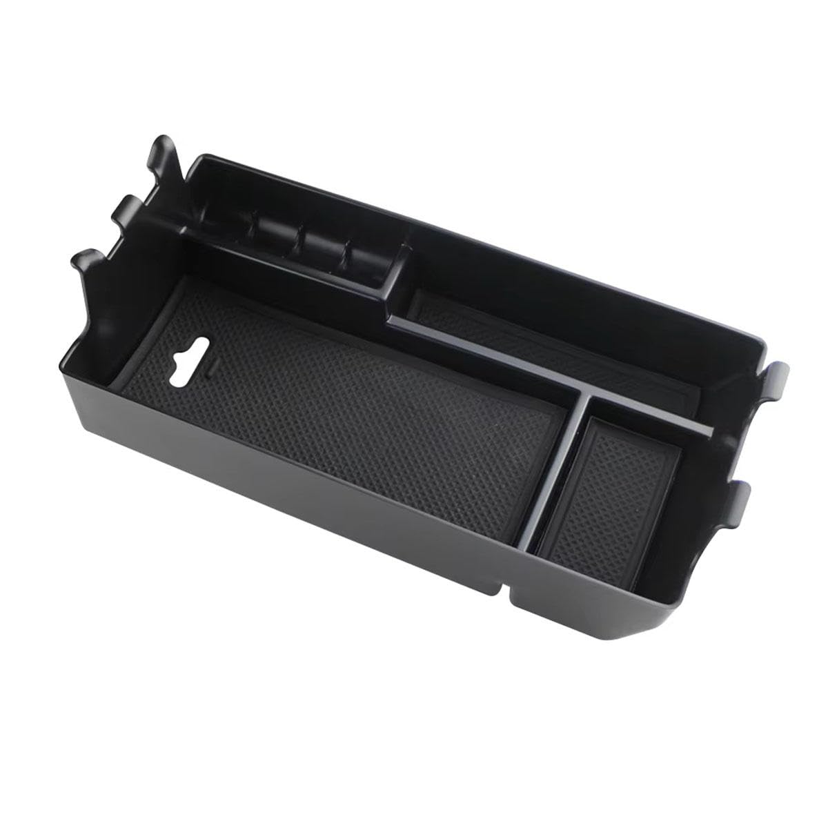 Wwrrgkdp Black Fit For Mercedes Benz E Class W213 E200 E260 E300 E320 E350 2016-2021,Center Console Organizer Tray,Armrest Secondary Storage Box Tray