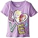 Disney Girls' Frozen Singing Elsa T-Shirt