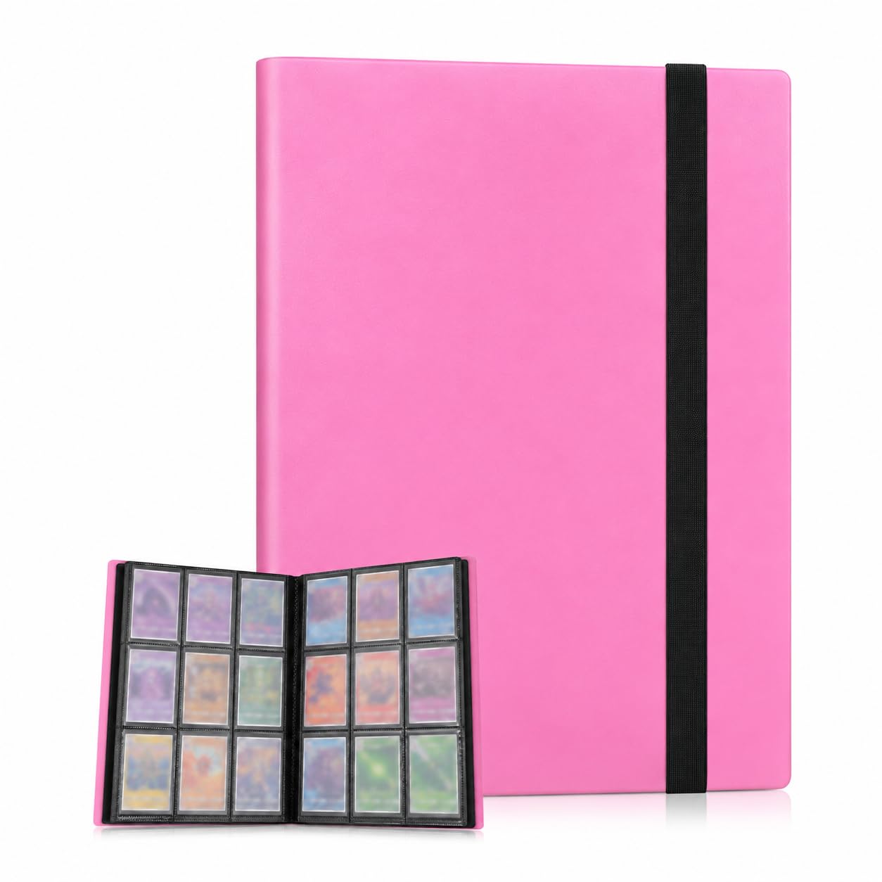 9-Pocket Trading Card Binder, 360 Pockets Collectible Card Album Folder
