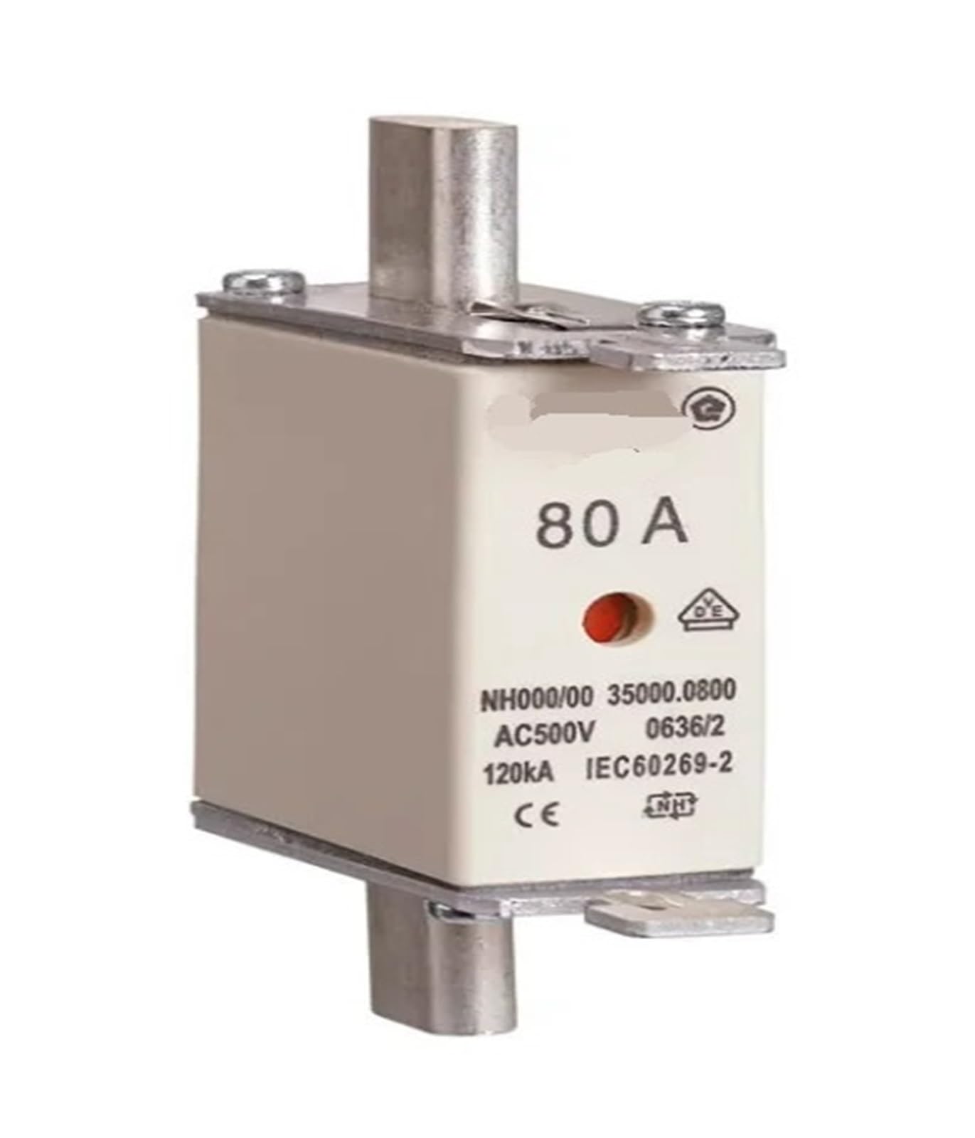 Fusibles NH00 32A 80A 100A cartouche couteaux pour sectionneur basse tension