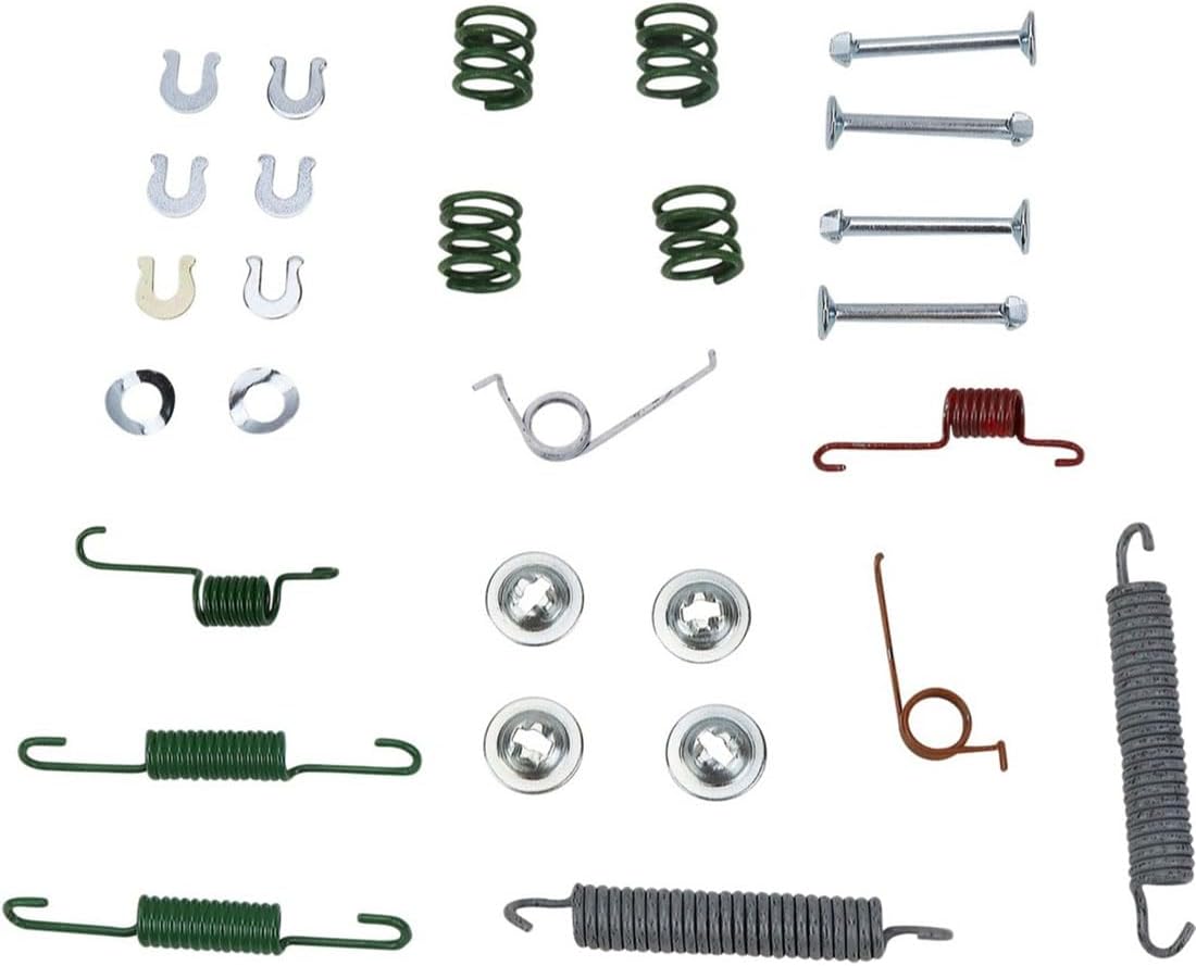 1 Rear Drum Brake Hardware Kit for Toyota Echo 2000 2001 2002 2003 2004 2005 1.5L l4 Automotive Replacement Part