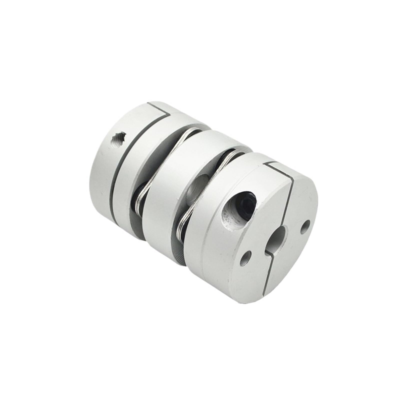 1 unidad de acoplamiento de diafragma flexible 1 unidad D34 L45 diámetro del orificio 6/8/10/12/14mm acoplamiento de eje de ciruela Flexible acoplador de Motor paso a paso(6.35-12)