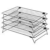 Beimus Griglia Raffreddamento Professionale A 4 Strati Antiscivolo Multiuso per Un