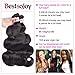 Bestsojoy 10A Brazilian Body Wave Hair 3 Bundles 100% Unprocessed Human Hair Weave Remy Hair Extensions Natural Color(8 10 12)