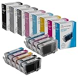 LD Compatible Ink Cartridge Replacement for Canon CLI-42 (2 Black, 1 Cyan, 1 Magenta, 1 Yellow, 1...