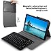 Samsung Galaxy Tab A7 Case with Keyboard Ultra-Thin PU Leather Slim Folio Stand Cover Removable Wireless Bluetooth Backlit Keyboard for 2020 Galaxy Tab A7 10.4