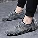 OJPO Driving Shoes for Men Breathable Mesh Men's Casual Shoes Slip On Fashion Comfortable Handmade Size11(Wide) Grey